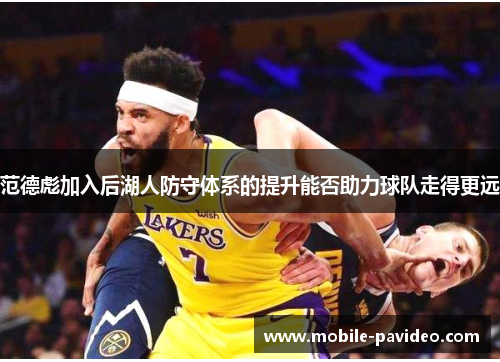 范德彪加入后湖人防守体系的提升能否助力球队走得更远